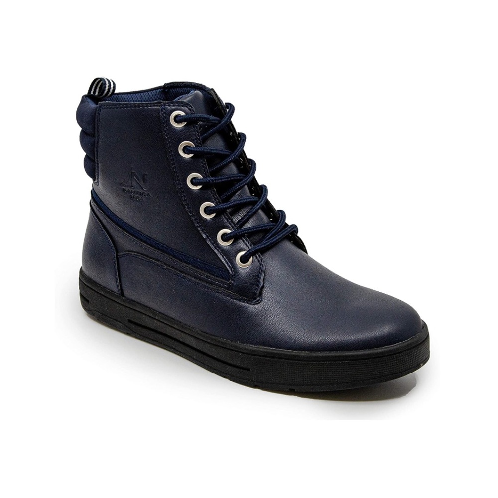 Nautica Men’s Snow Boots sz 12 Navy Blue Waterproof NEW #C433